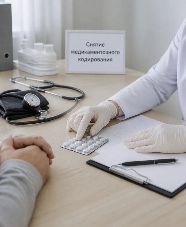Снятие медикаментозного кодирования в Кургане от 5155 р. | Медзона