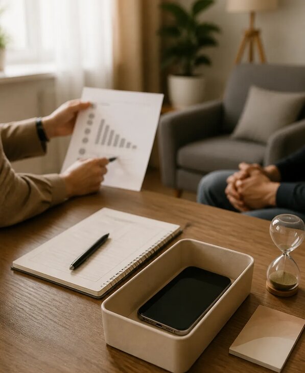 Квалифицированная помощь при зависимости от смартфона в Кургане