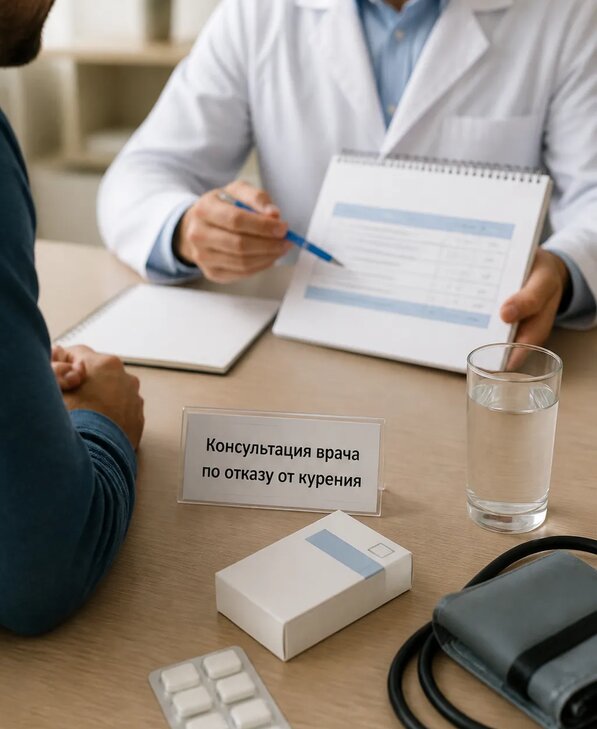 Консультация врача по отказу от курения для взрослых в Кургане